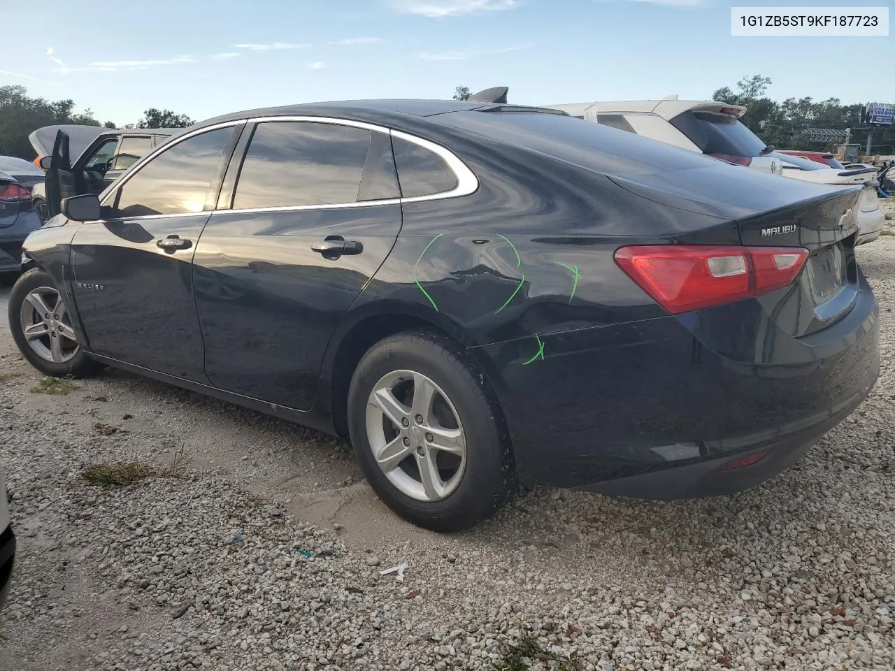 2019 Chevrolet Malibu Ls VIN: 1G1ZB5ST9KF187723 Lot: 76104224