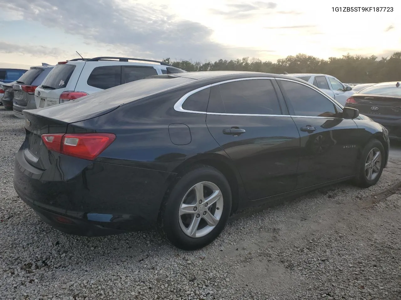 2019 Chevrolet Malibu Ls VIN: 1G1ZB5ST9KF187723 Lot: 76104224