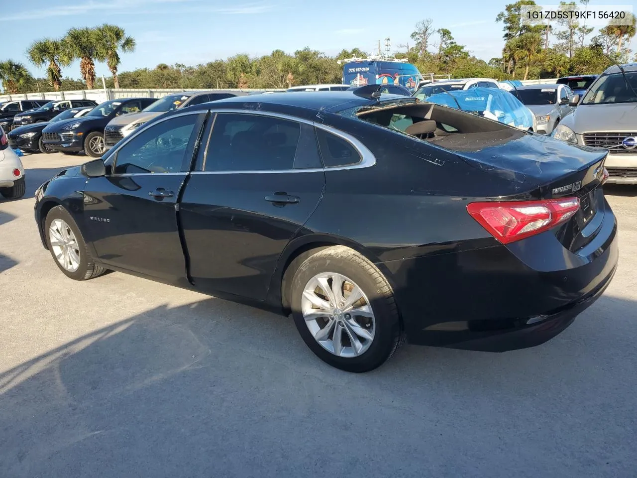 2019 Chevrolet Malibu Lt VIN: 1G1ZD5ST9KF156420 Lot: 76177074