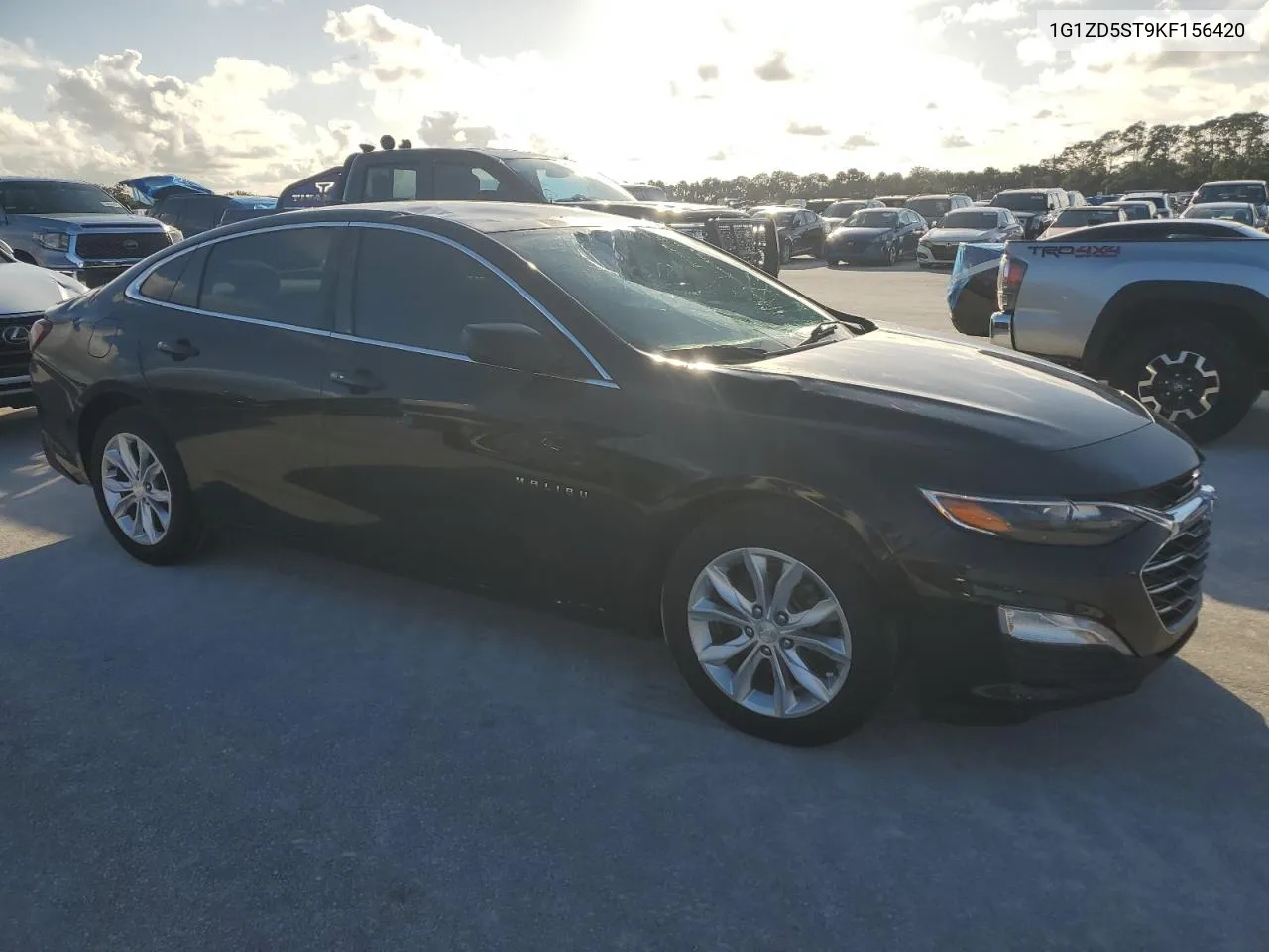 2019 Chevrolet Malibu Lt VIN: 1G1ZD5ST9KF156420 Lot: 76177074