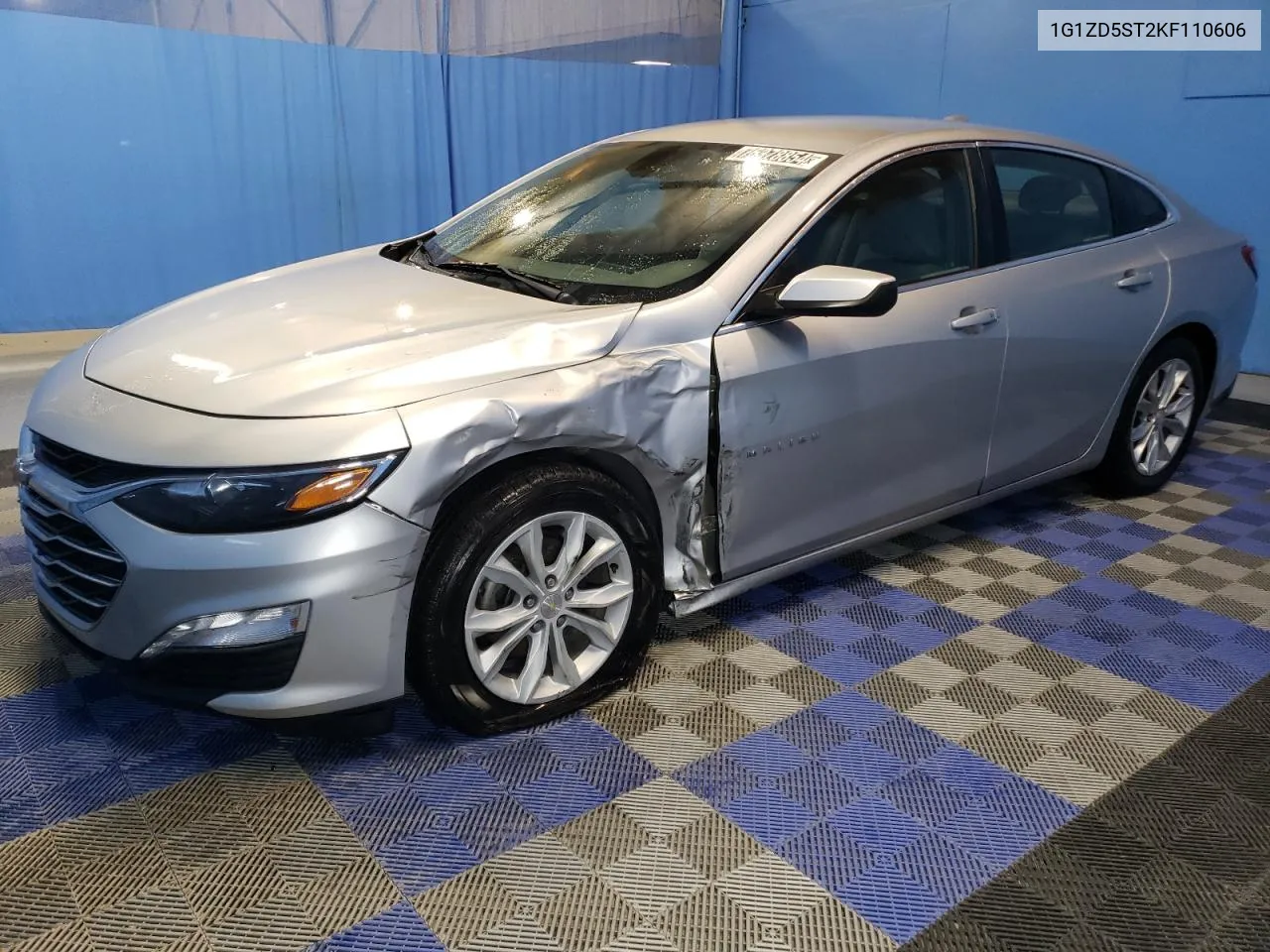 2019 Chevrolet Malibu Lt VIN: 1G1ZD5ST2KF110606 Lot: 76378854