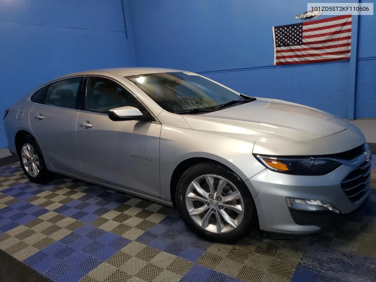 2019 Chevrolet Malibu Lt VIN: 1G1ZD5ST2KF110606 Lot: 76378854