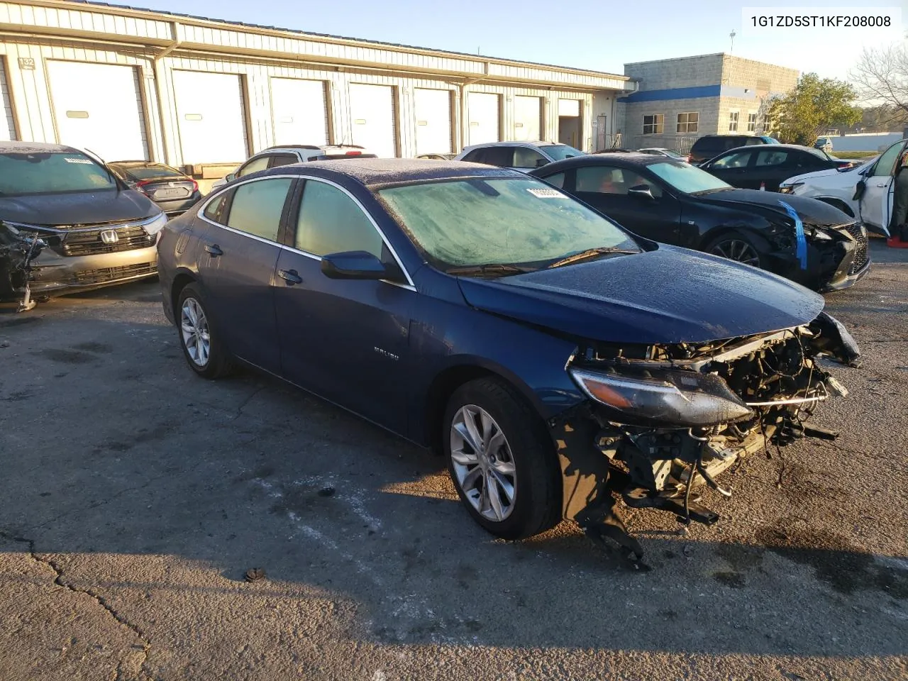 2019 Chevrolet Malibu Lt VIN: 1G1ZD5ST1KF208008 Lot: 76385564