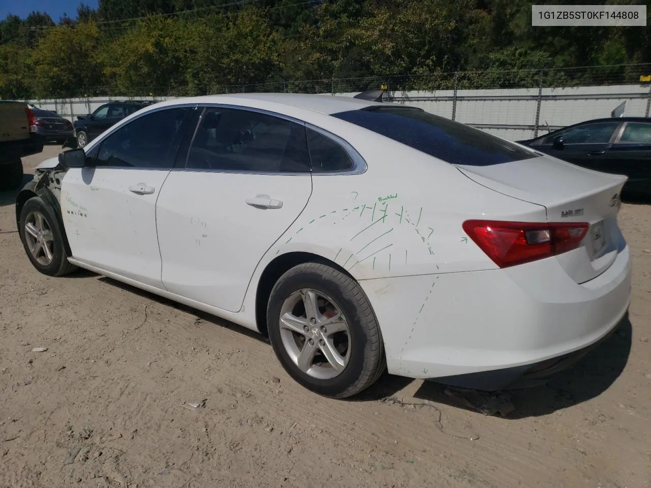 2019 Chevrolet Malibu Ls VIN: 1G1ZB5ST0KF144808 Lot: 76520304