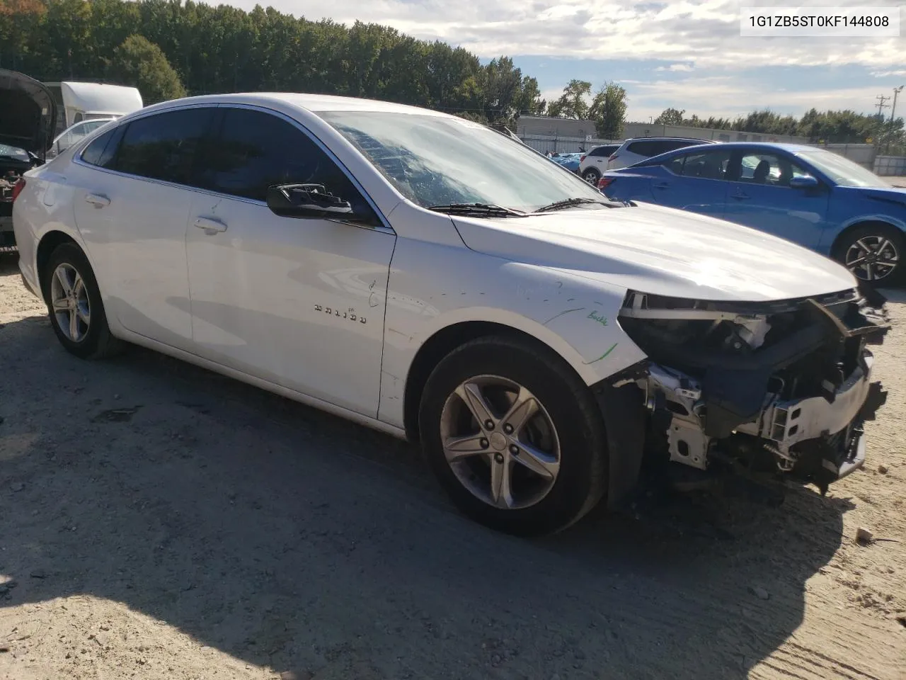 2019 Chevrolet Malibu Ls VIN: 1G1ZB5ST0KF144808 Lot: 76520304