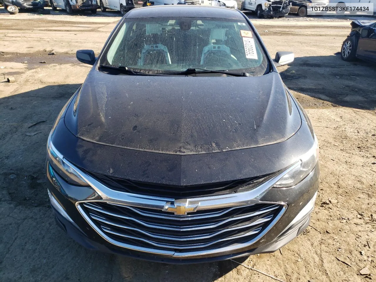 1G1ZB5ST3KF174434 2019 Chevrolet Malibu Ls