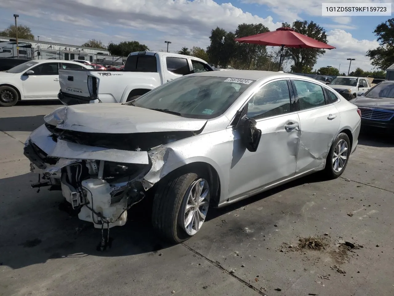 2019 Chevrolet Malibu Lt VIN: 1G1ZD5ST9KF159723 Lot: 76670424