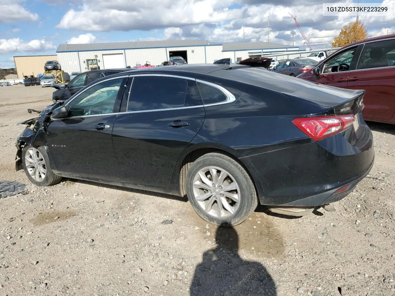 2019 Chevrolet Malibu Lt VIN: 1G1ZD5ST3KF223299 Lot: 76890004