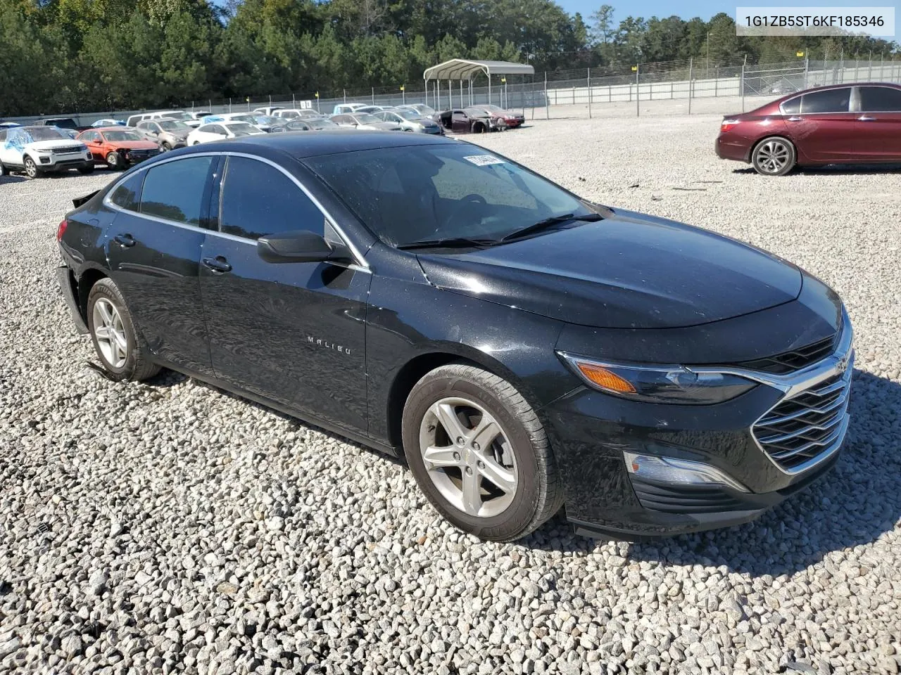 2019 Chevrolet Malibu Ls VIN: 1G1ZB5ST6KF185346 Lot: 77244674