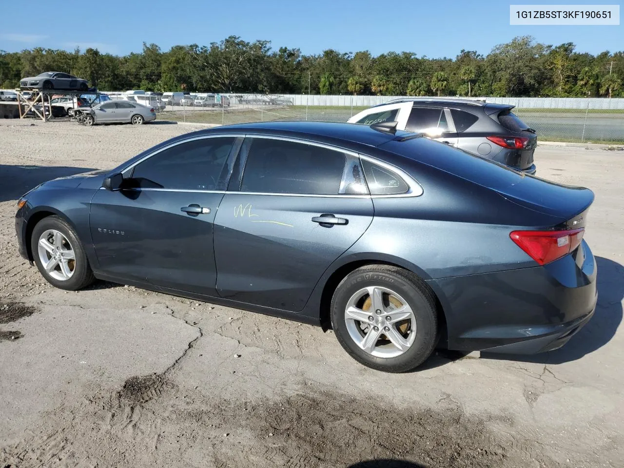 2019 Chevrolet Malibu Ls VIN: 1G1ZB5ST3KF190651 Lot: 77258504