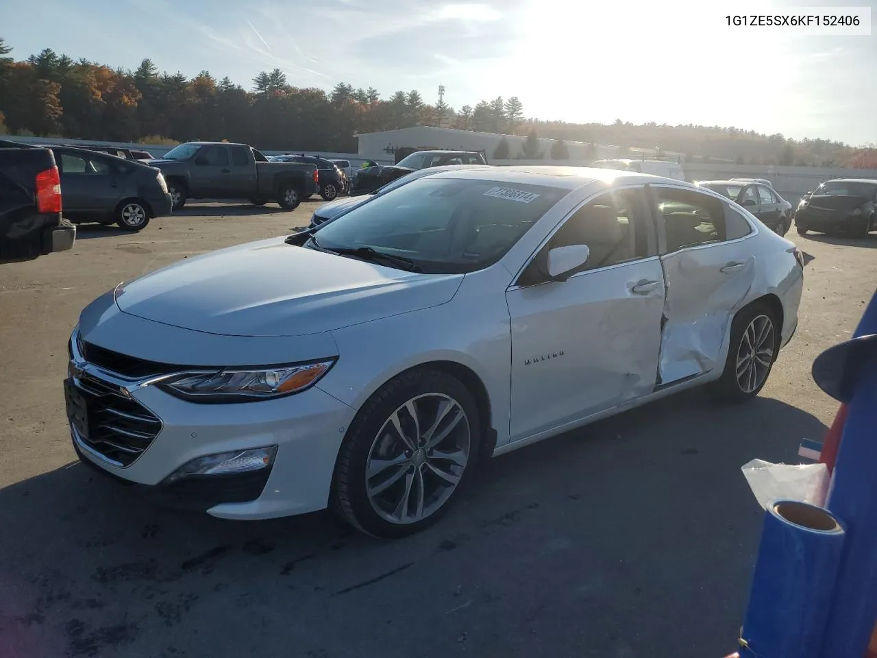 2019 Chevrolet Malibu Premier VIN: 1G1ZE5SX6KF152406 Lot: 77306814