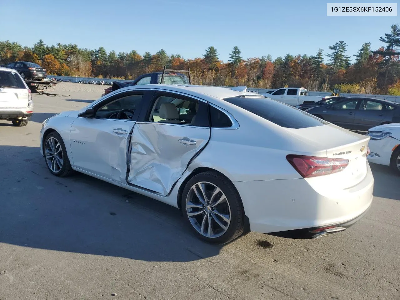 2019 Chevrolet Malibu Premier VIN: 1G1ZE5SX6KF152406 Lot: 77306814