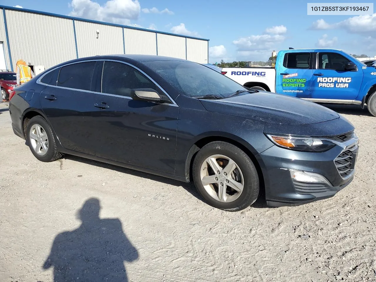 2019 Chevrolet Malibu Ls VIN: 1G1ZB5ST3KF193467 Lot: 77415294