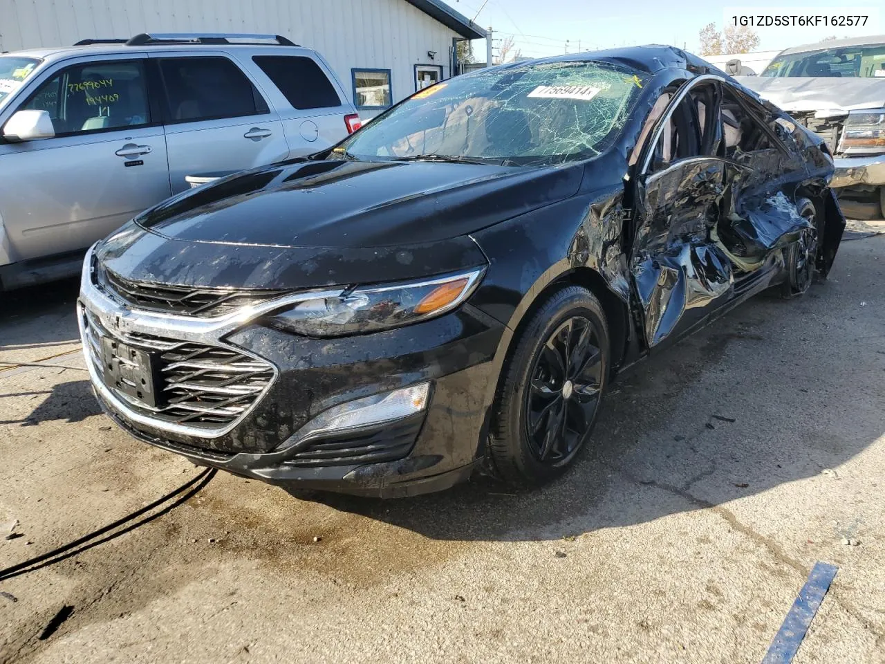 2019 Chevrolet Malibu Lt VIN: 1G1ZD5ST6KF162577 Lot: 77569414