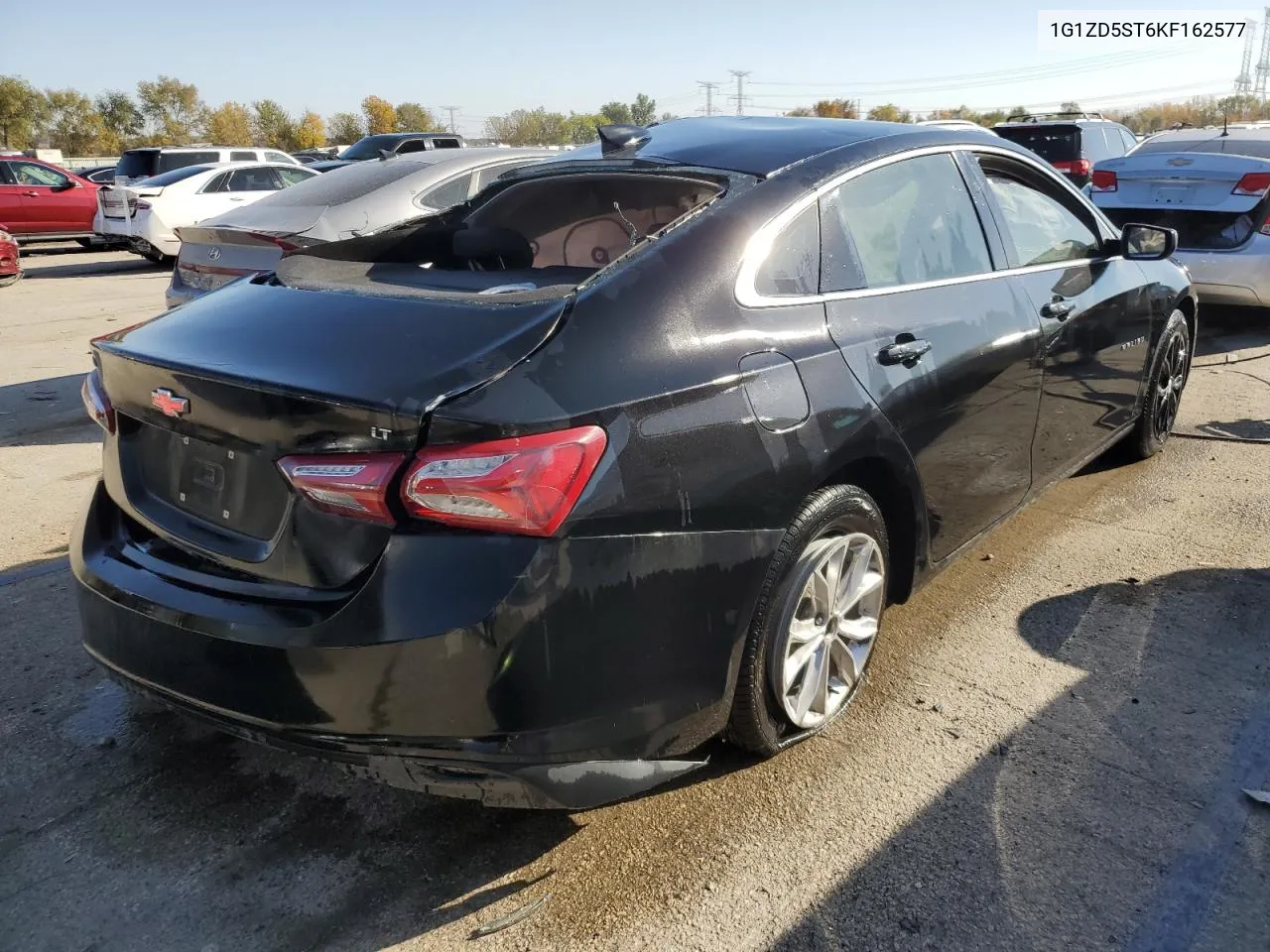 2019 Chevrolet Malibu Lt VIN: 1G1ZD5ST6KF162577 Lot: 77569414