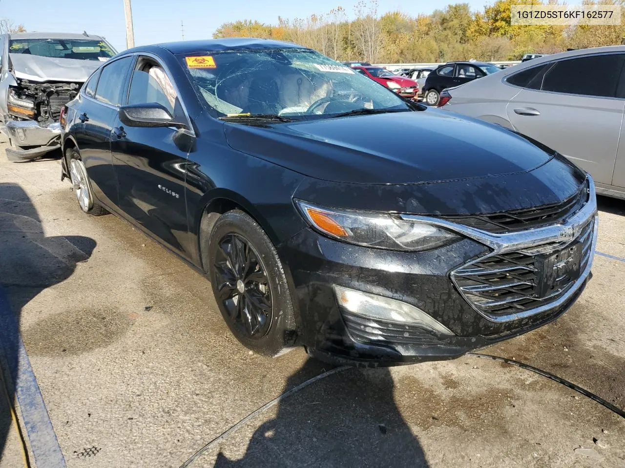 2019 Chevrolet Malibu Lt VIN: 1G1ZD5ST6KF162577 Lot: 77569414