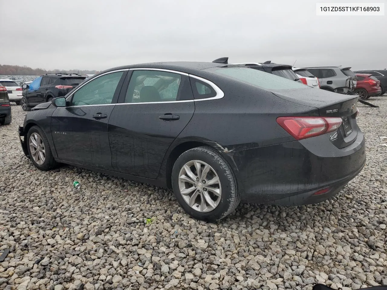 2019 Chevrolet Malibu Lt VIN: 1G1ZD5ST1KF168903 Lot: 77601074