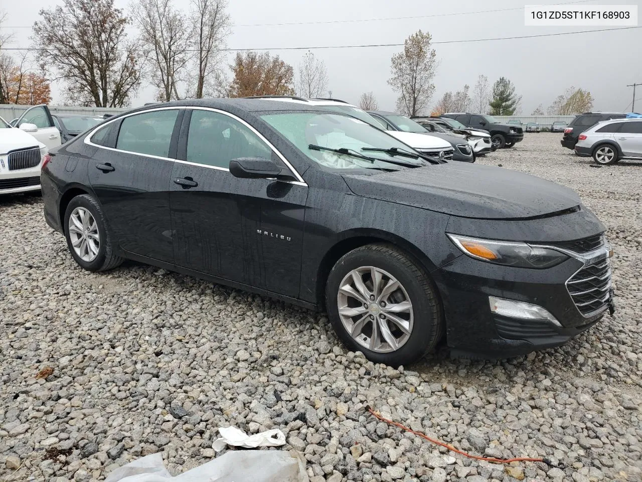 2019 Chevrolet Malibu Lt VIN: 1G1ZD5ST1KF168903 Lot: 77601074