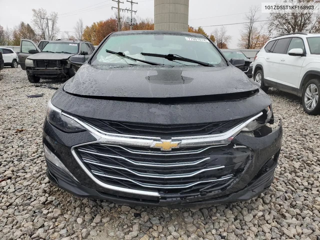 2019 Chevrolet Malibu Lt VIN: 1G1ZD5ST1KF168903 Lot: 77601074