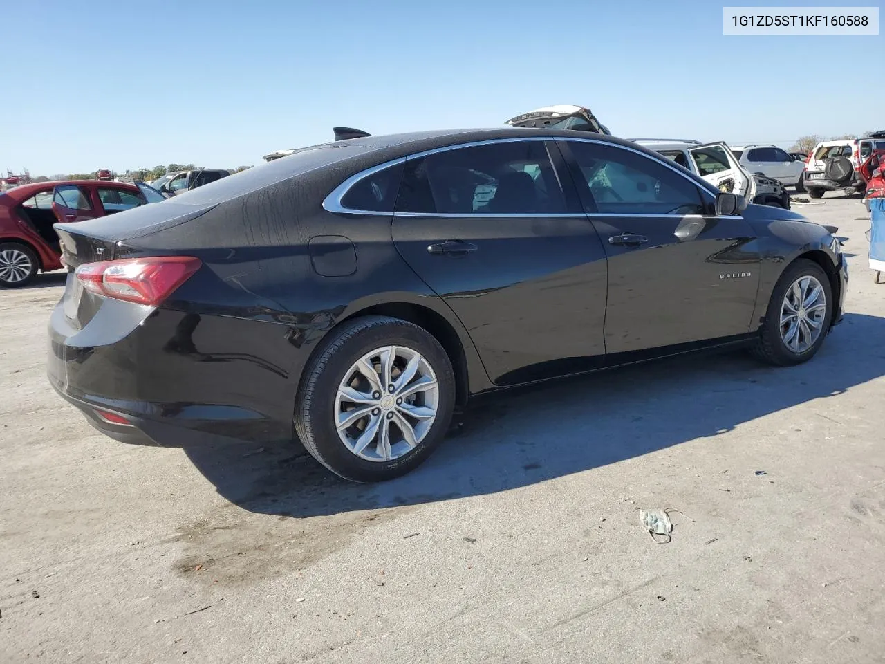 2019 Chevrolet Malibu Lt VIN: 1G1ZD5ST1KF160588 Lot: 77691934