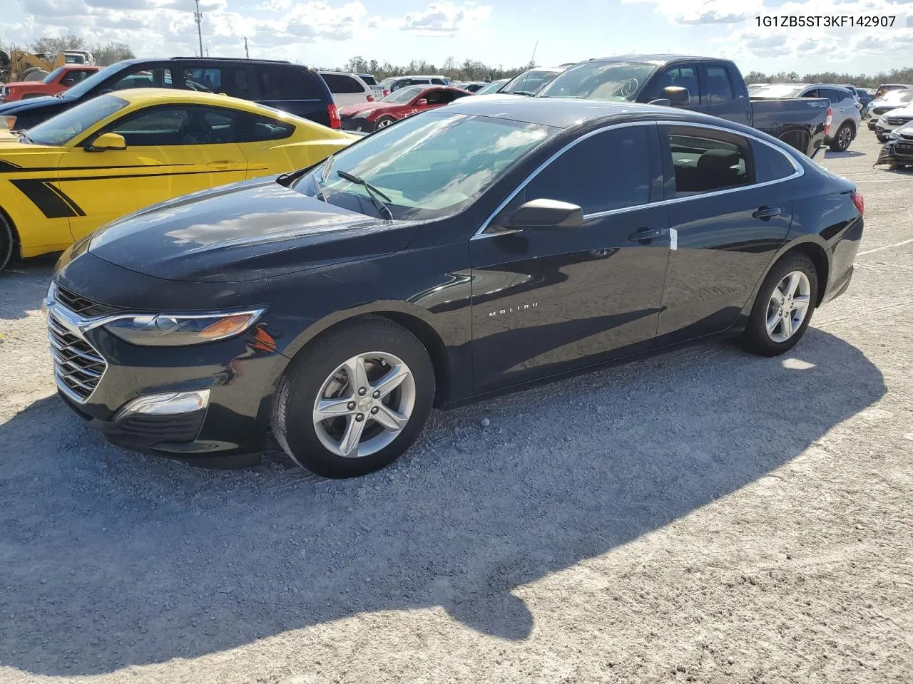 2019 Chevrolet Malibu Ls VIN: 1G1ZB5ST3KF142907 Lot: 77857064