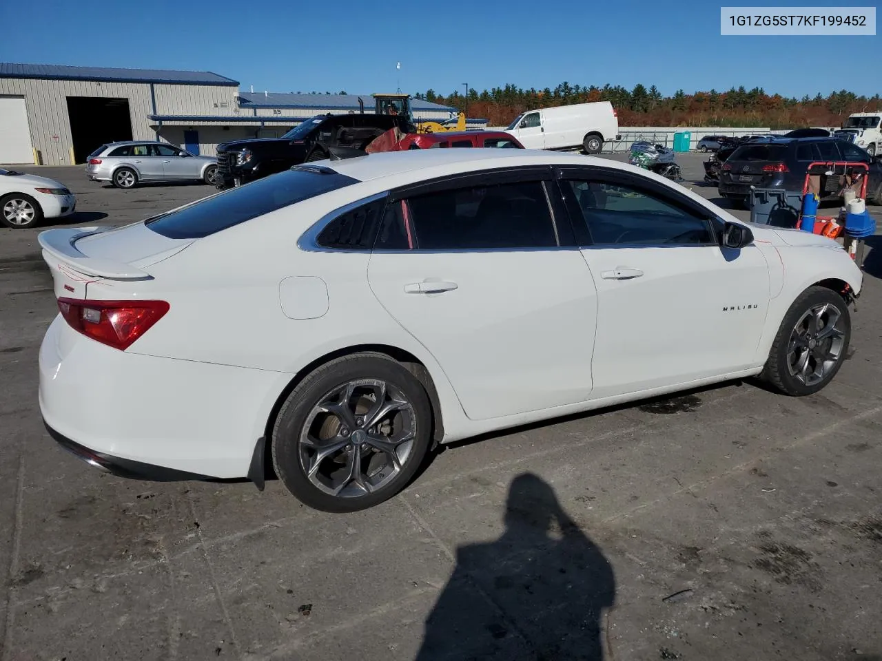 2019 Chevrolet Malibu Rs VIN: 1G1ZG5ST7KF199452 Lot: 77951374