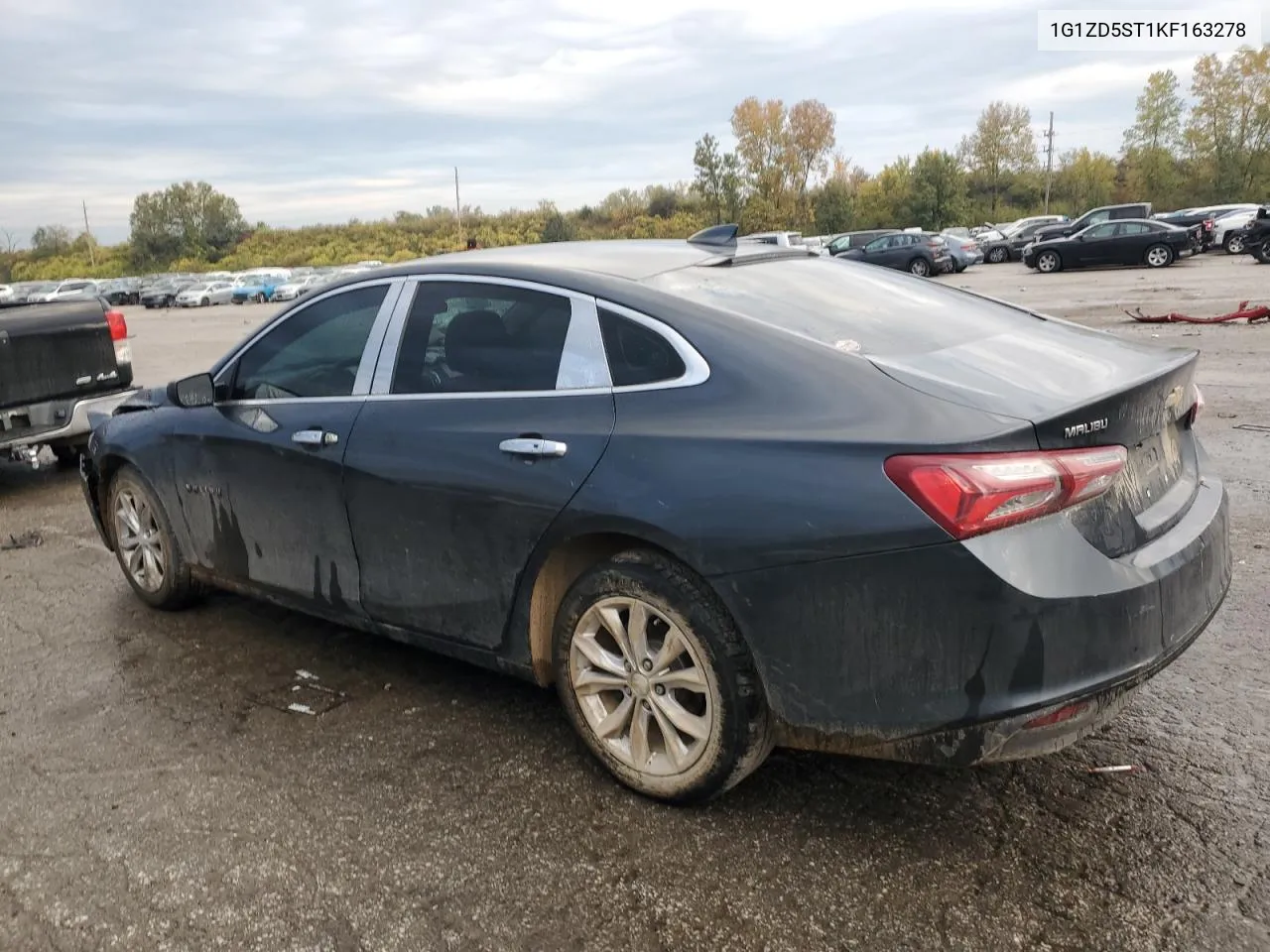 2019 Chevrolet Malibu Lt VIN: 1G1ZD5ST1KF163278 Lot: 77951974