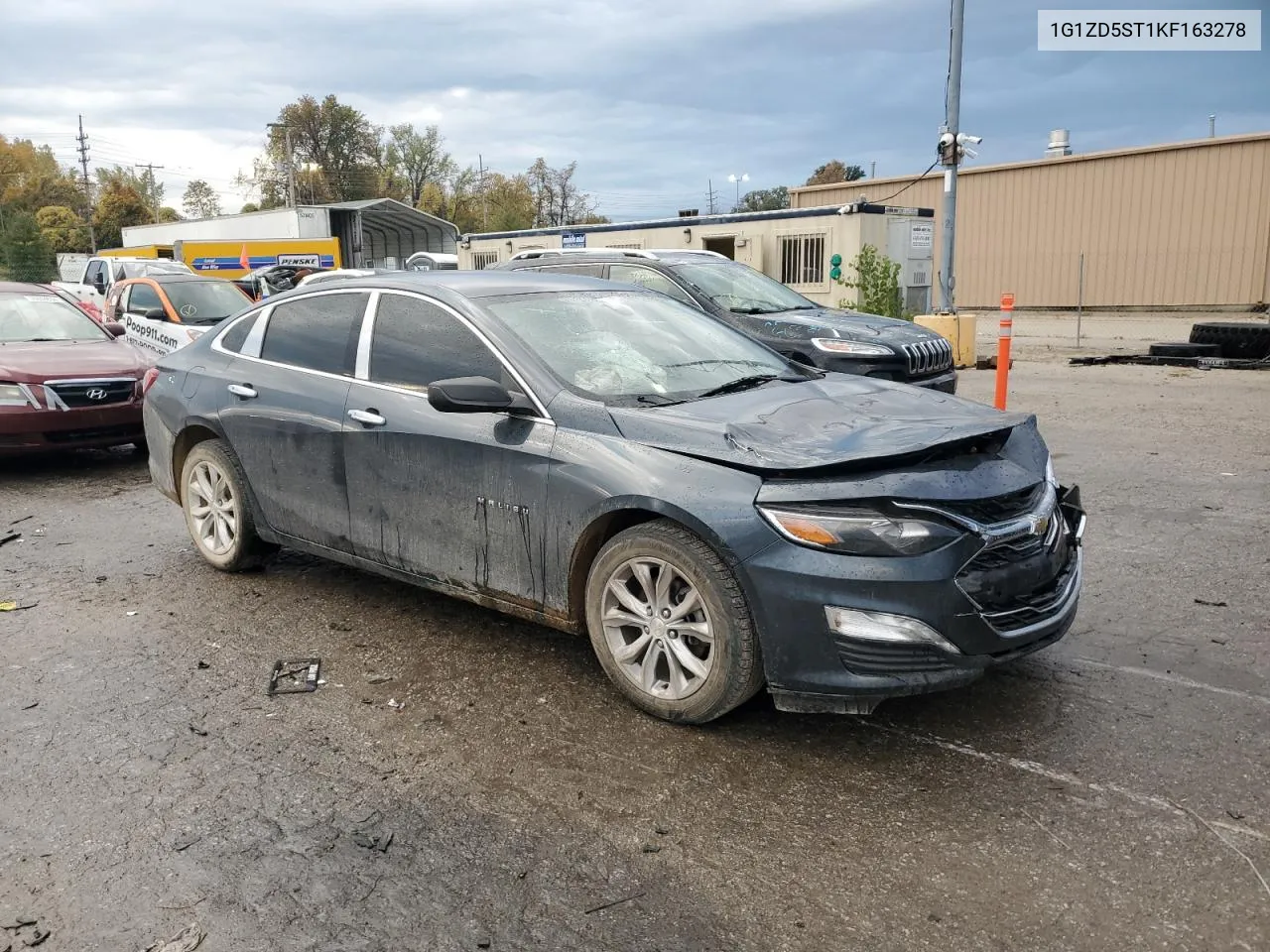 2019 Chevrolet Malibu Lt VIN: 1G1ZD5ST1KF163278 Lot: 77951974