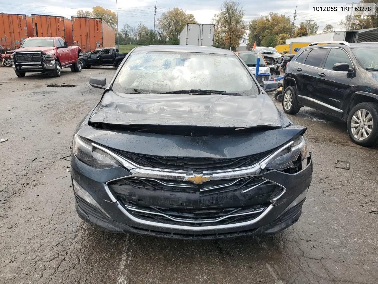 2019 Chevrolet Malibu Lt VIN: 1G1ZD5ST1KF163278 Lot: 77951974