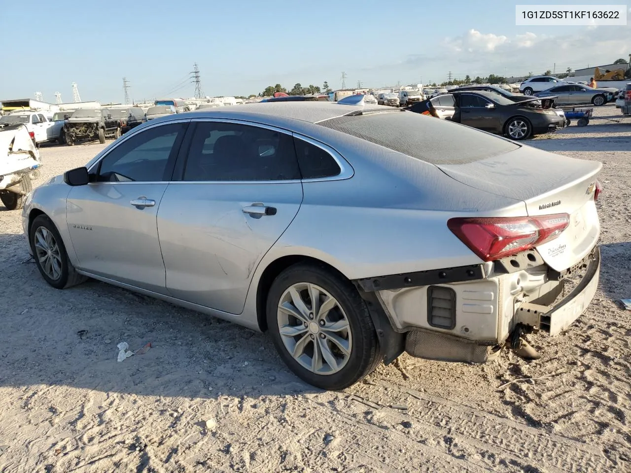 2019 Chevrolet Malibu Lt VIN: 1G1ZD5ST1KF163622 Lot: 77995464