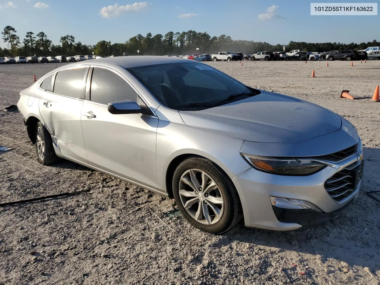 2019 Chevrolet Malibu Lt VIN: 1G1ZD5ST1KF163622 Lot: 77995464