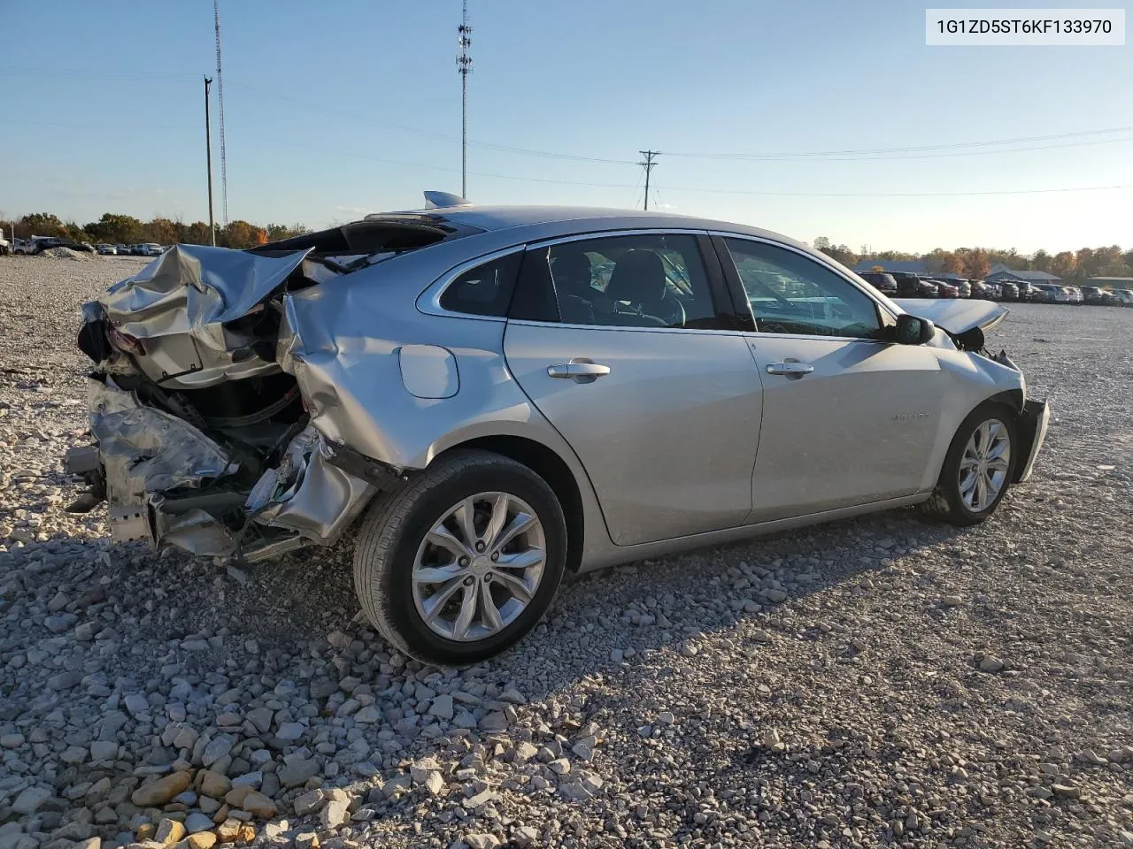 2019 Chevrolet Malibu Lt VIN: 1G1ZD5ST6KF133970 Lot: 78240514