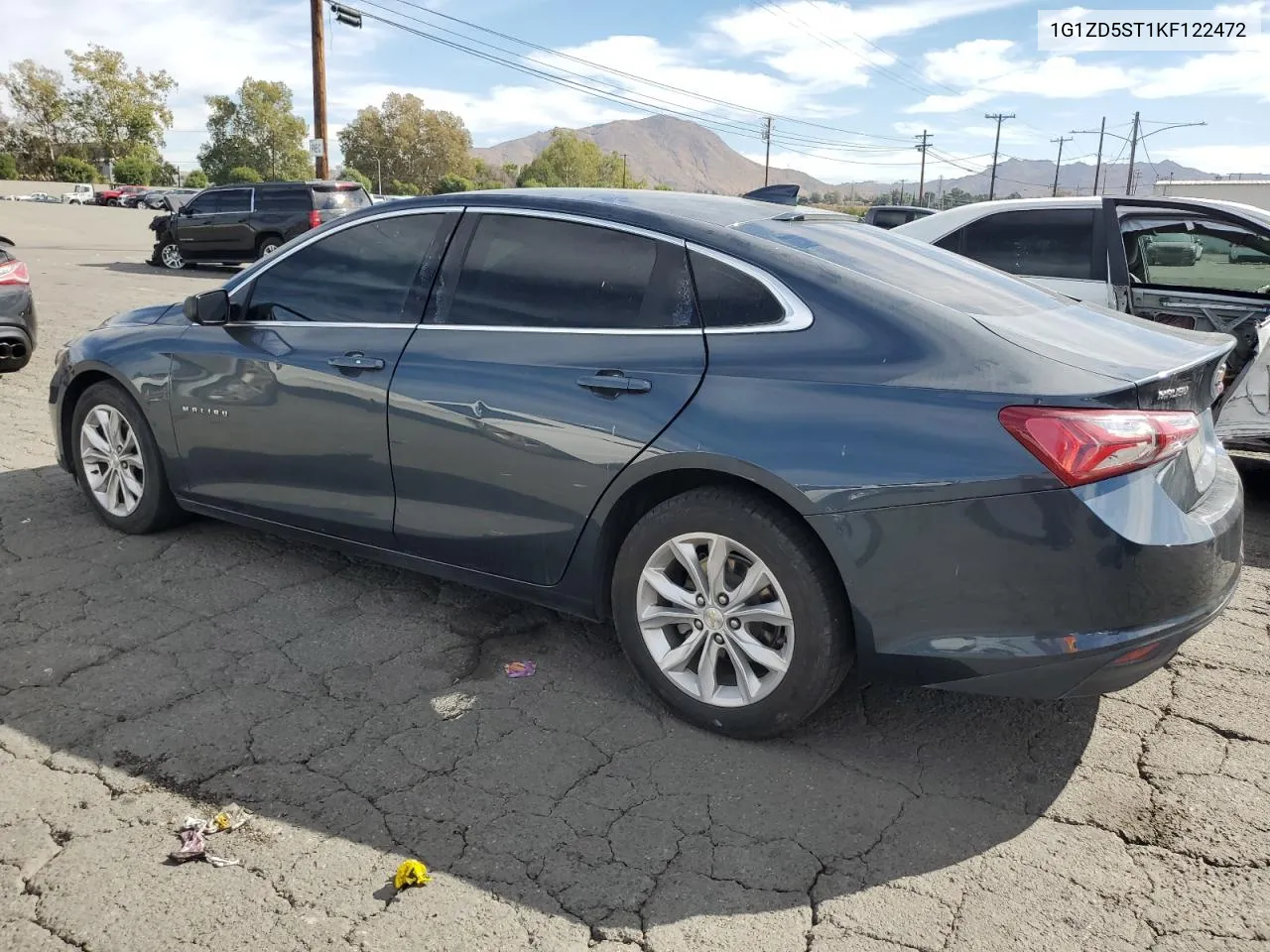 2019 Chevrolet Malibu Lt VIN: 1G1ZD5ST1KF122472 Lot: 78282464