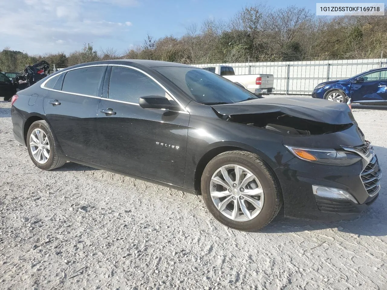 2019 Chevrolet Malibu Lt VIN: 1G1ZD5ST0KF169718 Lot: 78464284