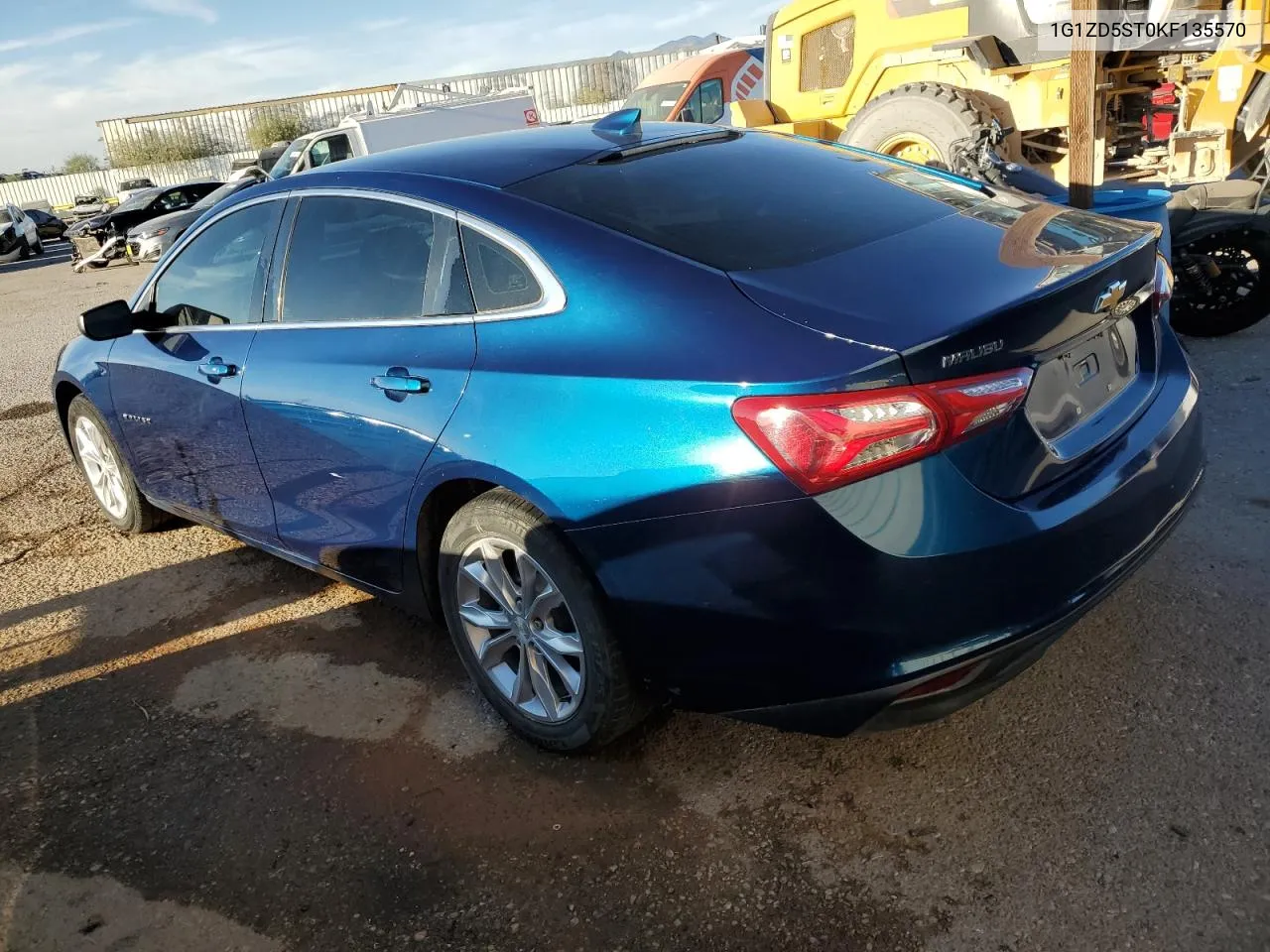 2019 Chevrolet Malibu Lt VIN: 1G1ZD5ST0KF135570 Lot: 78590824