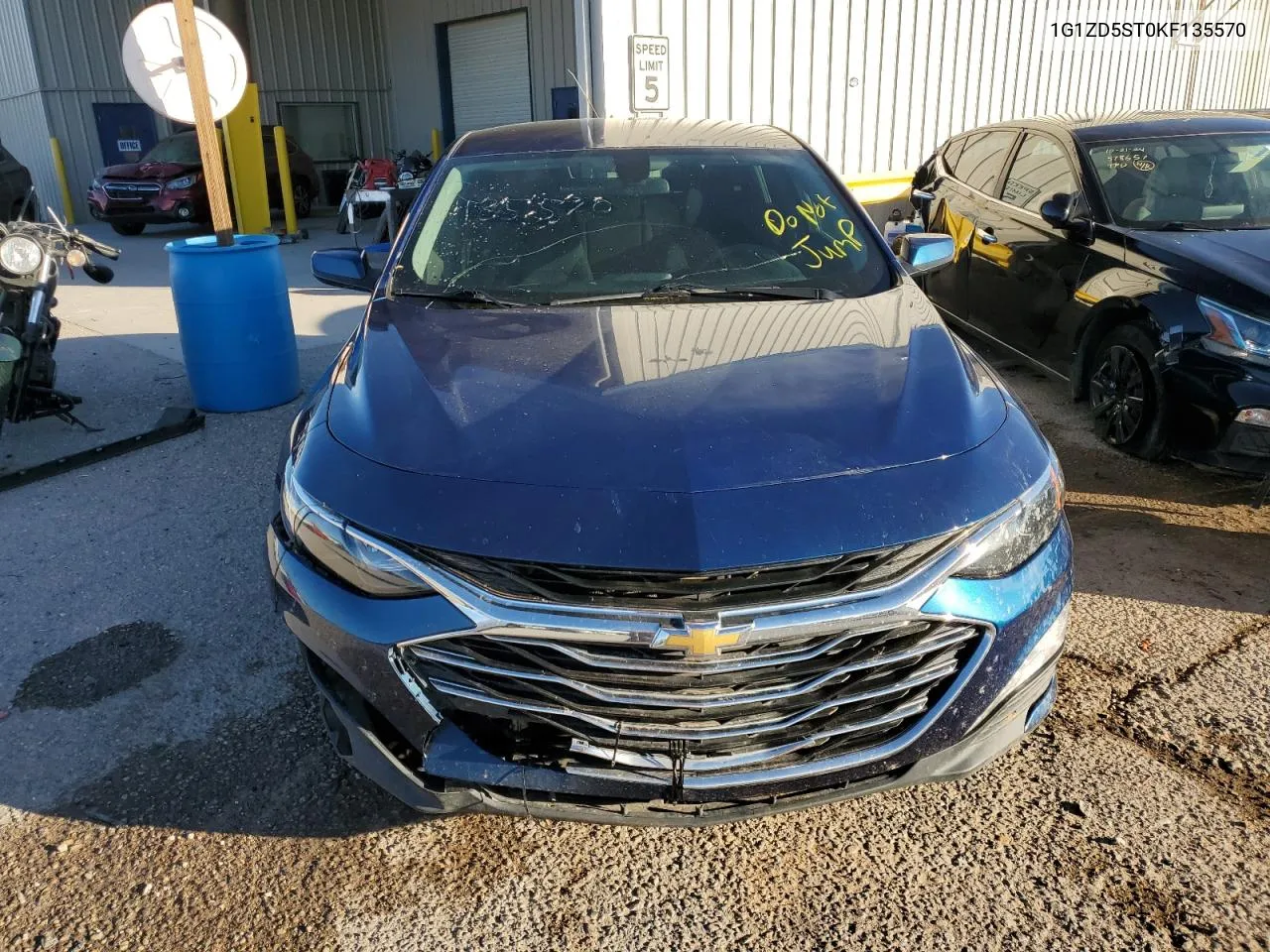 2019 Chevrolet Malibu Lt VIN: 1G1ZD5ST0KF135570 Lot: 78590824