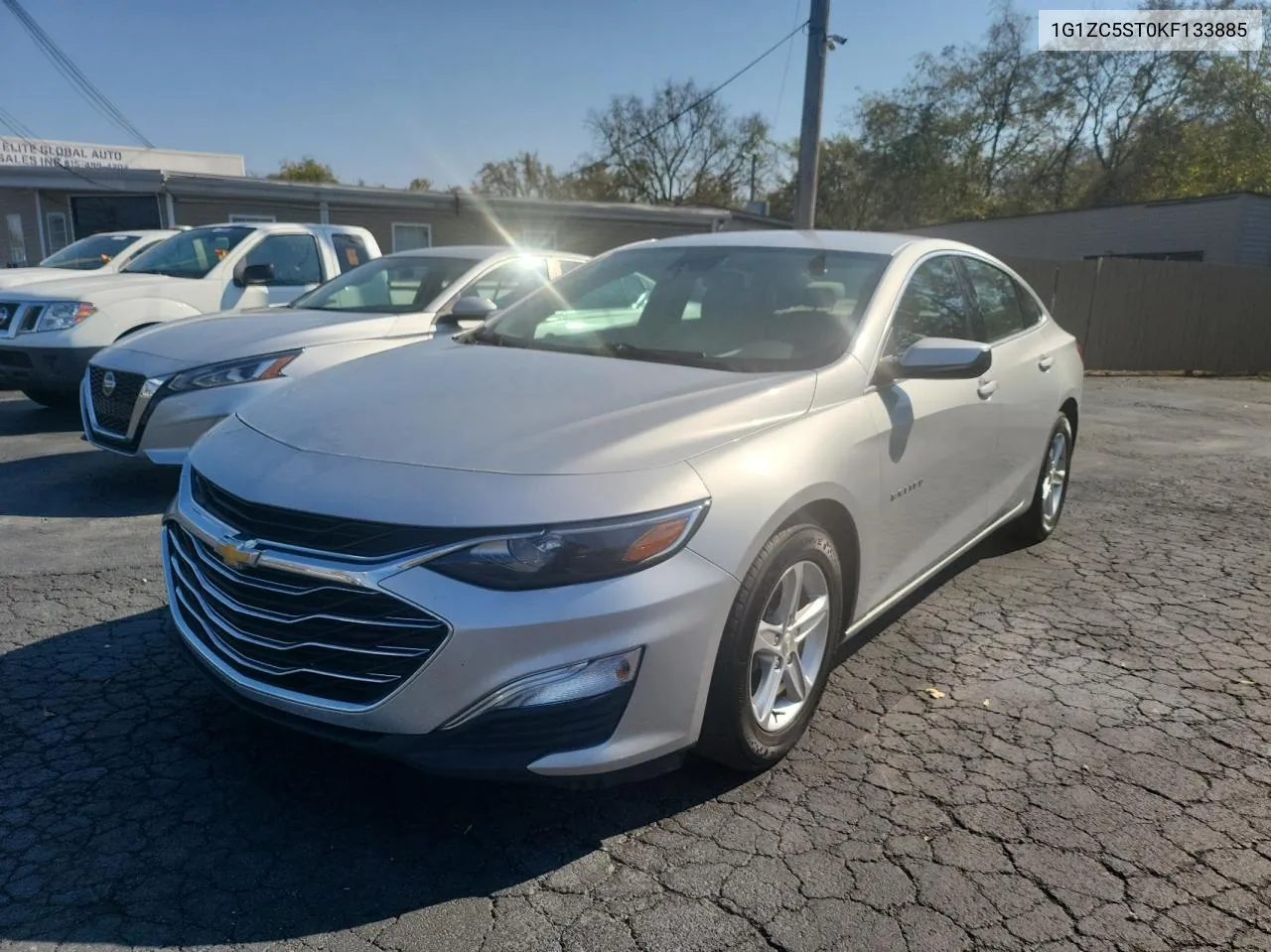 2019 Chevrolet Malibu Ls VIN: 1G1ZC5ST0KF133885 Lot: 78673864