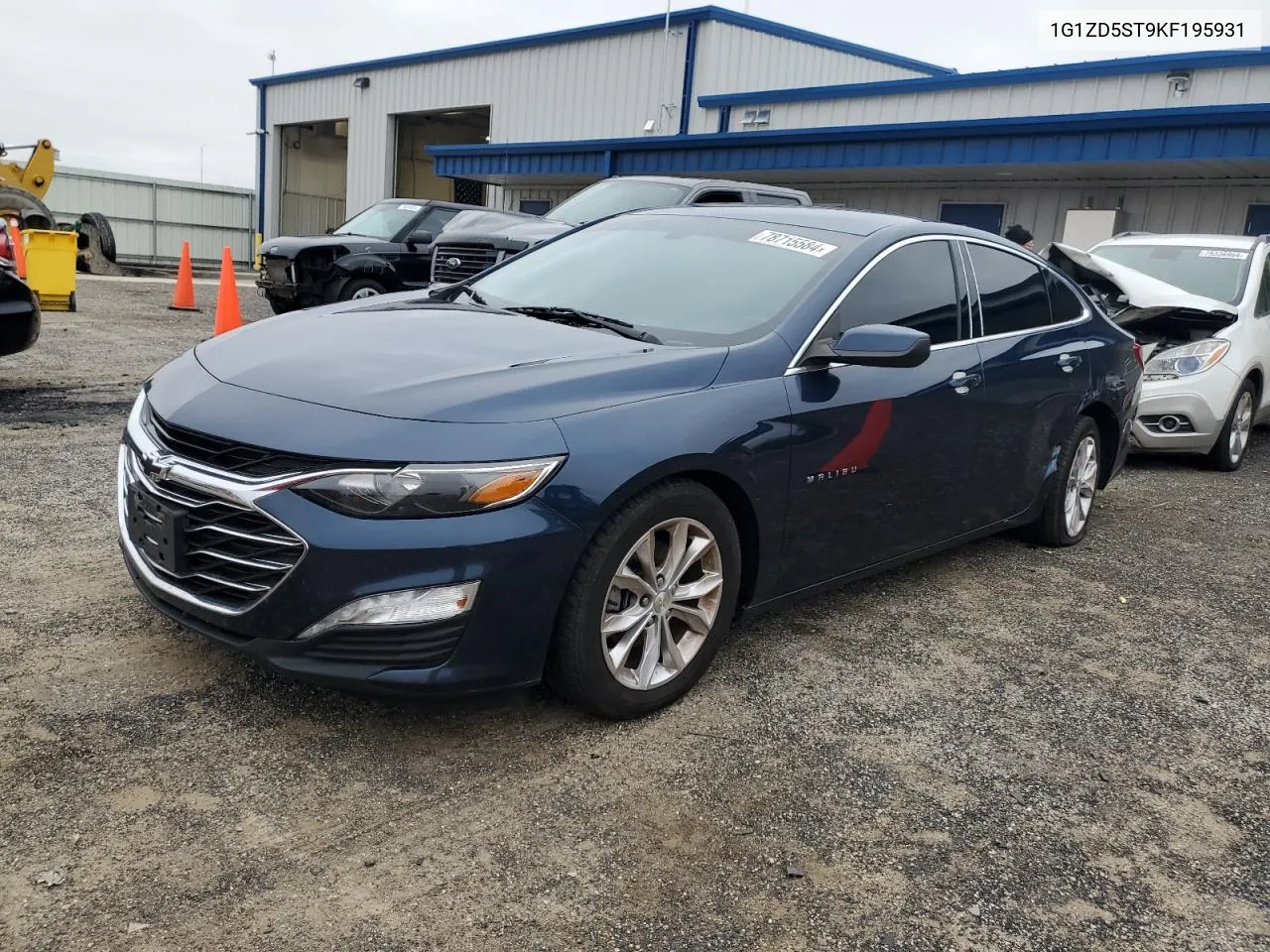 2019 Chevrolet Malibu Lt VIN: 1G1ZD5ST9KF195931 Lot: 78715584