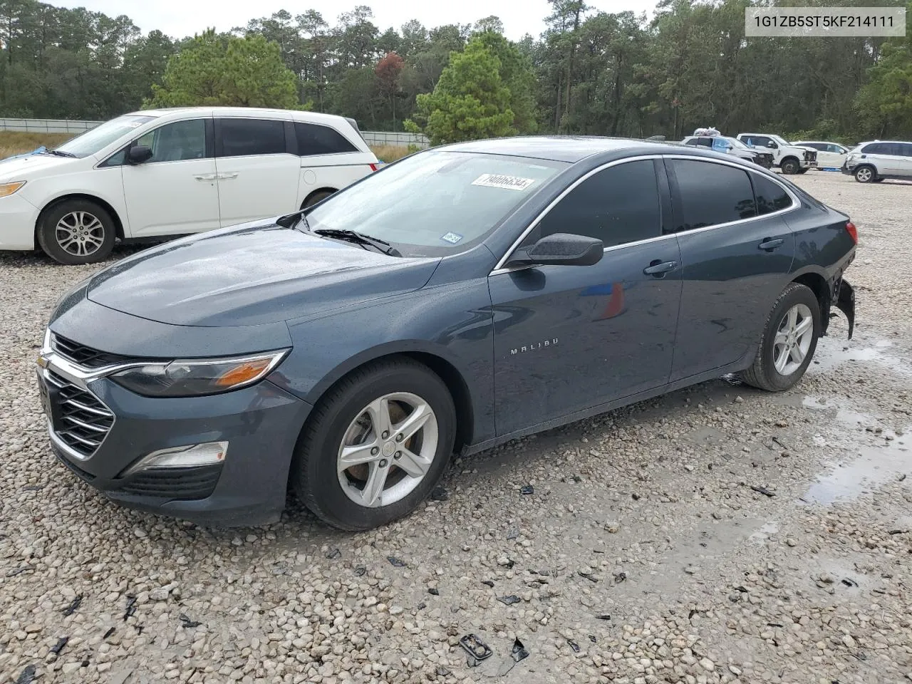 2019 Chevrolet Malibu Ls VIN: 1G1ZB5ST5KF214111 Lot: 79006634