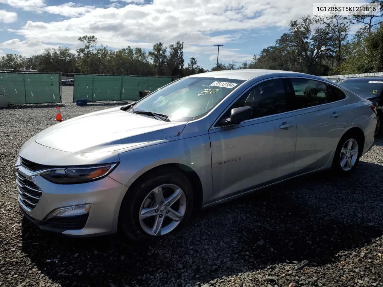 2019 Chevrolet Malibu Ls VIN: 1G1ZB5ST5KF213816 Lot: 79113184