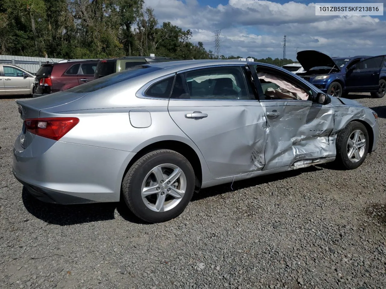 2019 Chevrolet Malibu Ls VIN: 1G1ZB5ST5KF213816 Lot: 79113184