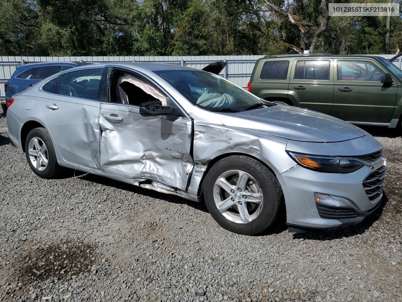 2019 Chevrolet Malibu Ls VIN: 1G1ZB5ST5KF213816 Lot: 79113184