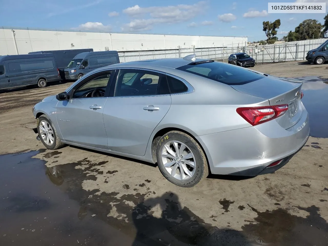 2019 Chevrolet Malibu Lt VIN: 1G1ZD5ST1KF141832 Lot: 79320284