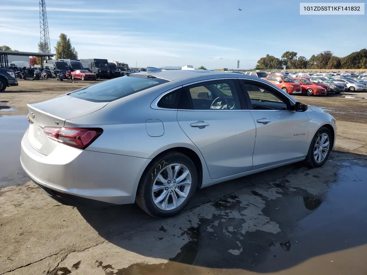 2019 Chevrolet Malibu Lt VIN: 1G1ZD5ST1KF141832 Lot: 79320284