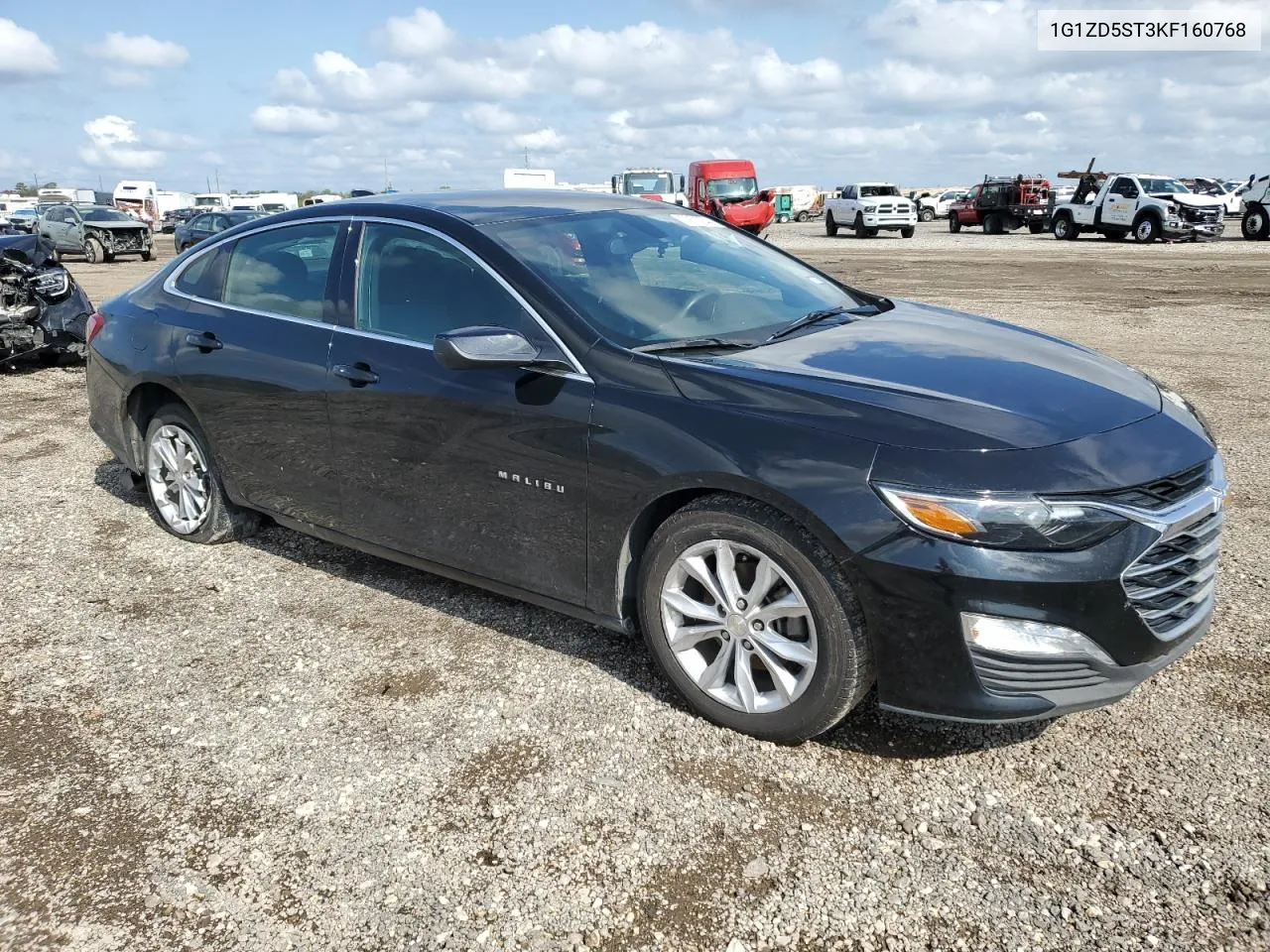 2019 Chevrolet Malibu Lt VIN: 1G1ZD5ST3KF160768 Lot: 79512844