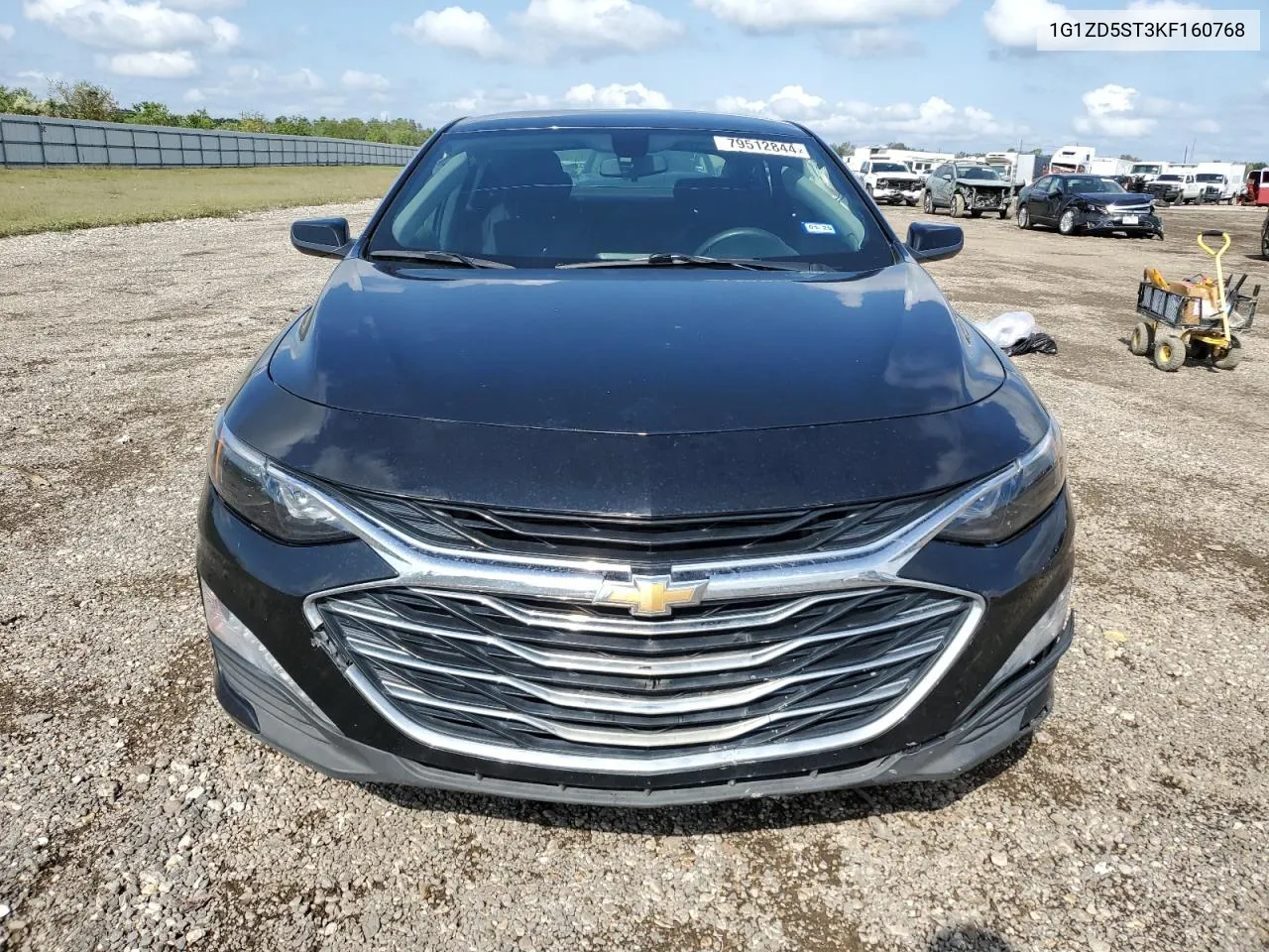 2019 Chevrolet Malibu Lt VIN: 1G1ZD5ST3KF160768 Lot: 79512844