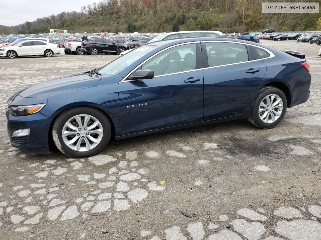 2019 Chevrolet Malibu Lt VIN: 1G1ZD5ST5KF154468 Lot: 79540694