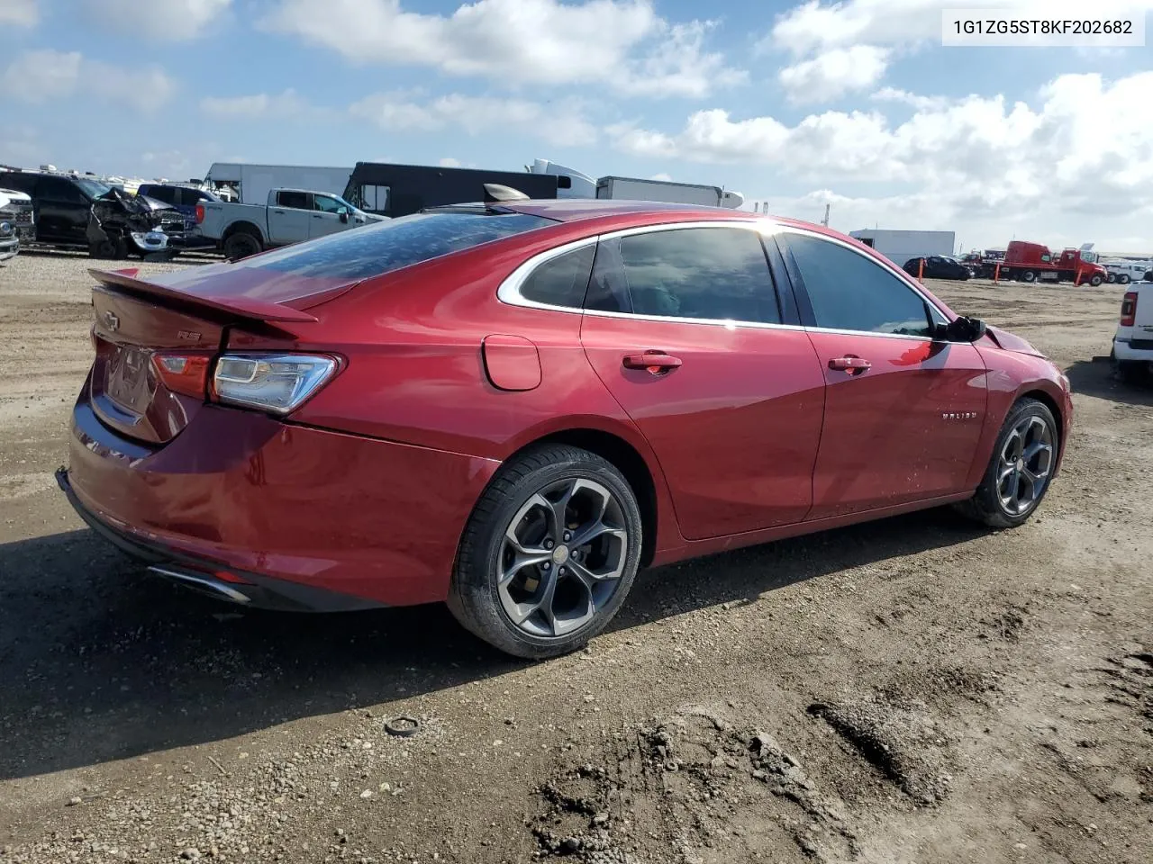 2019 Chevrolet Malibu Rs VIN: 1G1ZG5ST8KF202682 Lot: 79768404