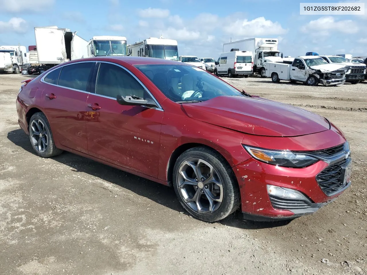 2019 Chevrolet Malibu Rs VIN: 1G1ZG5ST8KF202682 Lot: 79768404