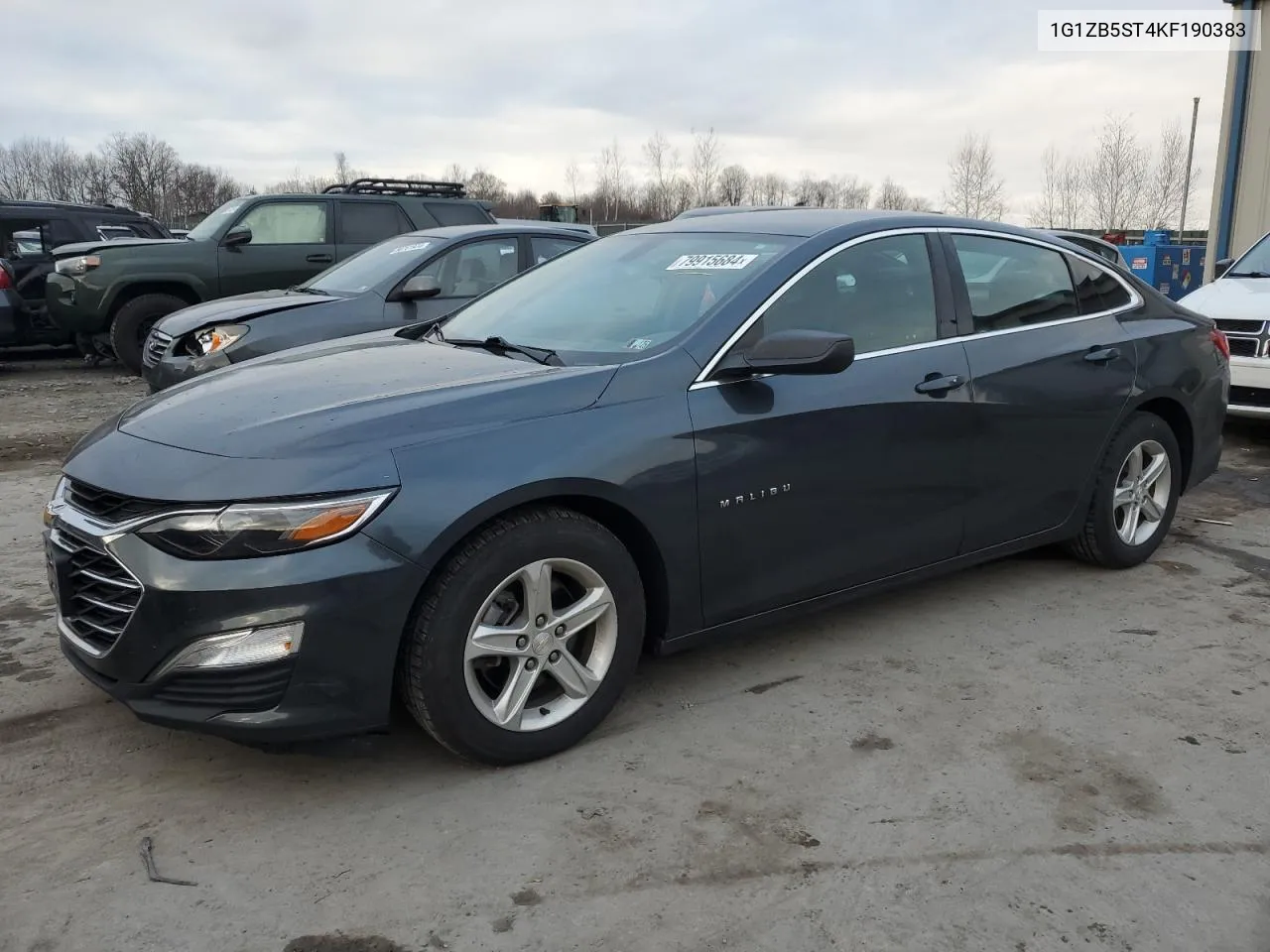 2019 Chevrolet Malibu Ls VIN: 1G1ZB5ST4KF190383 Lot: 79915684